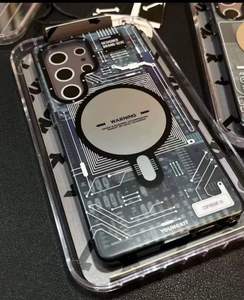 <span class=keywords><strong>Youngkit</strong></span> Cyber Circuit แม่เหล็ก TPU + PC เคสกันกระแทกสำหรับ S25อัลตร้าที่มีการออกแบบสีบริสุทธิ์ - Product Image 4