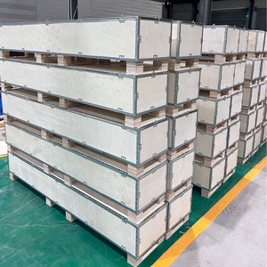 Caja de Madera con Correas de Acero, Tamaño Personalizado, Libre de Fumigación, para Empaque de Equipos, Logística y Exportación - Product Image 4