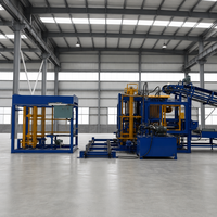 Machine à fabriquer des blocs entièrement automatique à haute efficacité QT6-15, plusieurs options de moules disponibles, adaptée aux briques creuses