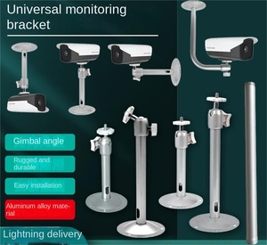 Base de caméra de sécurité en aluminium Support de caméra CCTV équipement de surveillance support de type I - Product Image 2