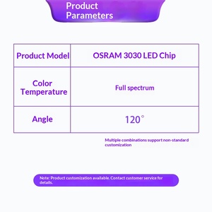 Perles de lampe LED <span class=keywords><strong>KB</strong></span> CSL SMD 3030 5-20W Haute puissance Éclairage automobile et de scène Patch 450nm 520nm 620nm et couleur ambre - Product Image 4