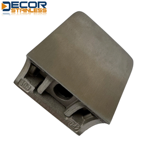 Outils et quincaillerie de la marque DECOR, pince à verre en acier inoxydable 316 haute résistance, type <span class=keywords><strong>D</strong></span>, dos <span class=keywords><strong>rond</strong></span> - Product Image 4