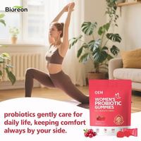Gummies véganes OEM Balance, complément alimentaire premium pratique, gummies probiotiques pour femmes