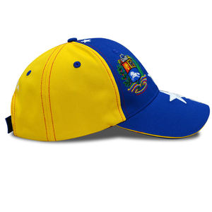 Gorra de Béisbol de Venezuela, Gorra de Béisbol con Estrellas y Colores Combinados de la Bandera de Venezuela, Gorra de Moda de Venezuela - Product Image 5