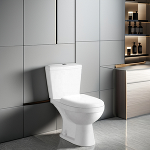 Ensemble WC et lavabo deux pièces de style européen, best-seller, accessoires de salle de bain <span class=keywords><strong>pour</strong></span> appartement, avec étagère intégrée - Product Image 4