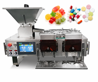 Machine de comptage automatique à 4 têtes pour capsules, comprimés, bonbons, gommes et chewing-gums, avec remplissage de bouteilles – Vente directe usine
