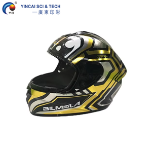 Autocollant de casque personnalisé en Fiber de carbone ABS PP 50*70cm pour décalcomanie de transfert d'eau en feuille d'or - Product Image 5