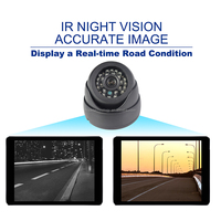 Caméra de recul AHD 1080P avec 24 LED IR, vision nocturne, boîtier métallique, étanche, garantie 1 an