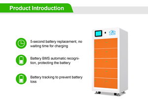 Batería de Iones de Litio Intercambiable y Recargable para Bicicleta Eléctrica Plegable, Estación de Intercambio de Baterías - Product Image 4