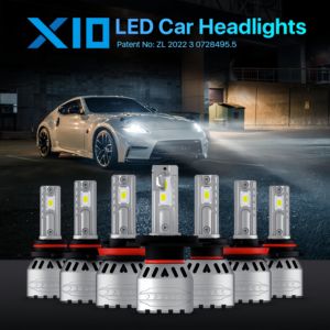 LED <span class=keywords><strong>X10</strong></span> Scheinwerfer 12000LM DC12V-36V H4 H7 H8 H9 H10 H11 9005 9006 9012 CSP H4 LED Scheinwerfer CarHead Glühbirne - Product Image 6