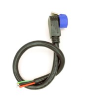 Connecteur étanche IP67 30A~50A M28 2+6 broches 2+5 broches pour échange de batterie EV avec câble personnalisé pour vélo électrique, AGV, trottinette