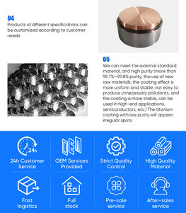 Aplicación industrial Material de titanio objetivo de pulverización catódica de <span class=keywords><strong>paladio</strong></span> de alta pureza - Product Image 5