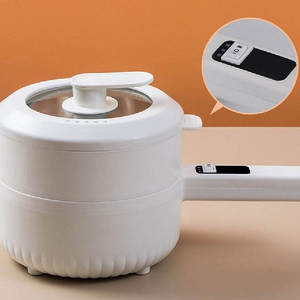 Olla Eléctrica al Precio Más Bajo, Vaporera de PP de Grado Alimenticio, Mini Olla Eléctrica Antiadherente de 1.5L - Product Image 2