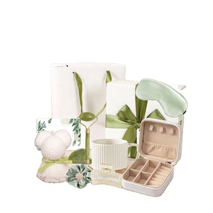 Elegante Set de Regalo para el Cuidado Personal con Rodillo de Jade y Caja de Joyería, Ideal para Recuerdos de Boda, Regalos de Cumpleaños y Obsequios para Invitados - Product Image 1