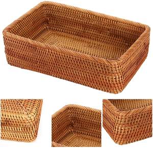 صناعة يدوية عالية الجودة 3-سلال رائجة البيع منظم مستطيل - Product Image 1