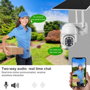 كاميرات Tuya اللاسلكية الشمسية 4G WiFi ملونة رؤية ليلية PIR في الهواء الطلق رؤية برو - Product Image 3