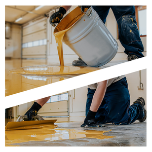 Résine époxy liquide haute résistance pour revêtement de sol |   Peinture époxy transparente résistante aux abrasions et antidérapante pour sols de garage en béton - Product Image 3