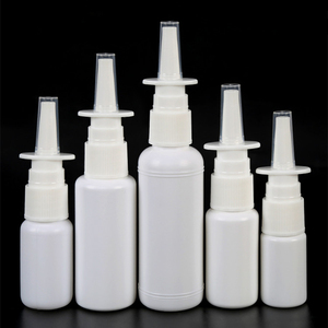 Empty 10Ml 15Ml 20Ml 30Ml 50Mlพลาสติกจมูกสเปรย์ขวดสีขาวคอจมูกสเปรย์ขวดตรงปั๊มSprayer - Product Image 1