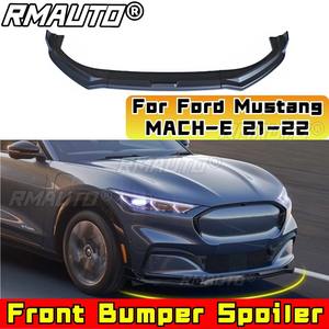 Pour Ford Mustang MACH-E 21-22 : Kit Carrosserie Complet (Lame de Pare-chocs Avant, Diffuseur, Spoiler) Noir Brillant – Pièce de Modification pour Pare-chocs - Product Image 3