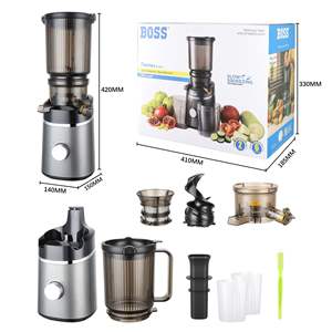 Extracteur de jus WJE-F33ZB à lame unique, moteur à balais, multifonctionnel, boîtier en plastique, normes européennes, britanniques et américaines - Product Image 5