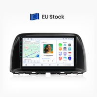 Radio para Auto Junsun con Carplay Inalámbrico para Mazda CX-5 2012-2015, Ventilador de Enfriamiento Integrado, Navegación GPS Automática, Reproductor Multimedia Bluetooth