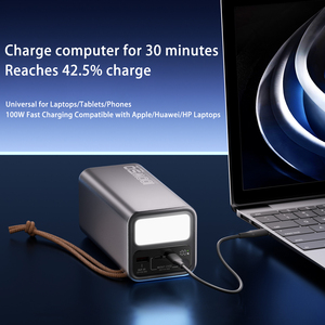 พาวเวอร์แบงค์ความจุสูง50000มิลลิแอมป์พร้อมจอแสดงผล LED ชาร์จเร็วและชาร์จเร็ว USB Type-C แบบพกพาใช้งานกลางแจ้ง - Product Image 2