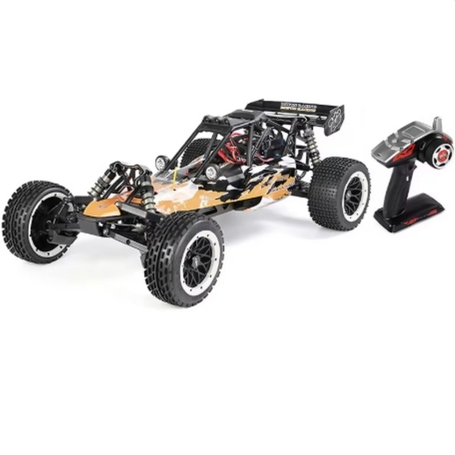 Hot Selling ROFUN E-BAHA 5B 1:5 Scale RC Petrol Car 2.4GHz 80km/h 29cc Gas 2-Stroke Engine Ready-to-Go Brushless Motor Metal