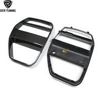 Parrilla Delantera de Fibra de Carbono G80 para BMW M3 G80 G82 G83 M4, Estilo V, Pieza Automotriz de Carbono Seco, Nueva Condición