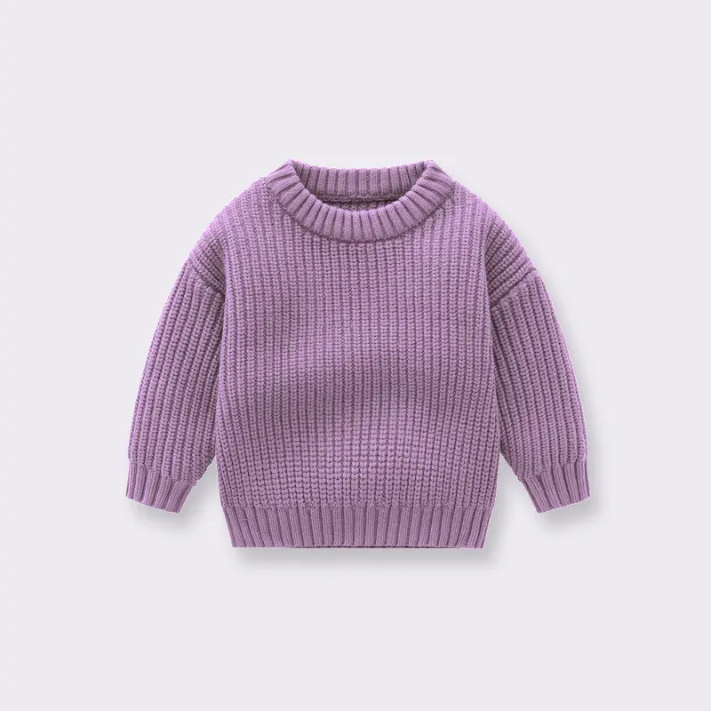 Finalz tenere al caldo i bambini bambino autunno e inverno maglione Pullover lavorato a maglia sciolto maglioni invernali per bambini