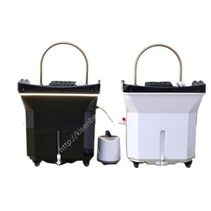 Kisen อ่างสปาหัวไม่มีท่ออ่างล้างมือพกพาสำหรับร้านเสริมสวยขนาดเล็ก - Product Image 1