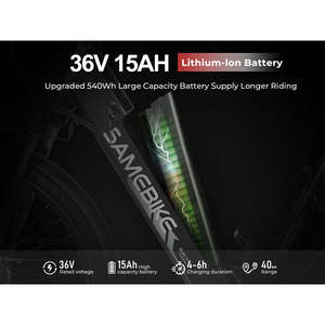 มอเตอร์ฮับหลัง RS-A01 Pro-T Urban 500W 60V แบตเตอรี่ในตัว ระบบอิเล็กทรอนิกส์อัจฉริยะสำหรับเมือง ระยะทาง 40+40 กม. ปรับได้ Pro-T Urban Electri - Product Image 3