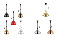 Equipement de cuisine Lampe chauffante pour aliments suspendue Lampe chauffante pour aliments pour buffet coloré électrique pour restaurant