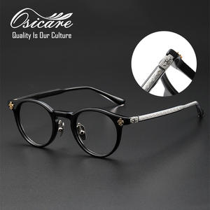 แว่นสายตาแบบใสสำหรับผู้ชายกรอบแว่นตา montura de gafas lujo Marca - Product Image 3
