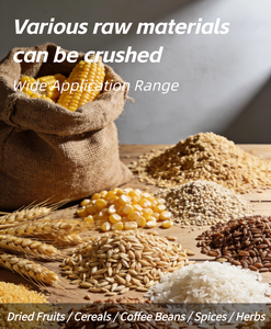 Nouvelle machine à moudre les céréales 300-500 kg/h, maïs, blé, soja |   Broyeur d'aliments pour animaux de ferme à tamis réglable 3 kW Haute productivité - Product Image 6