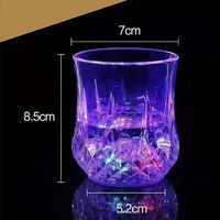 Verre à shot en acrylique LED RGB activé par liquide Neon-Glo, multicolore, pour boissons, Thanksgiving, Diwali, mariage, fête, bar, discothèque