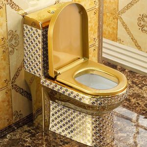 Chine Chaozhou <span class=keywords><strong>Prix</strong></span> direct d'usine Siphonic <span class=keywords><strong>Wc</strong></span> Céramique Toilette monobloc couleur or à vendre - Product Image 3