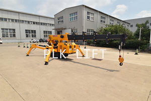 1t 2t 3t 5t 8t hydraulischer selbst fahrender Spinnen kran 10t 12t 14t 16t 18t hydraulischer Teleskop ausleger für den Bau - Product Image 2