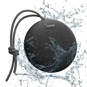 新产品2021独特tws扬声器迷你蓝牙扬声器ipx7防水扁平蓝牙扬声器