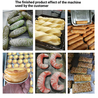 Laminoir à pâte automatique pliable pour table, idéal pour la boulangerie domestique et les petites pâtisseries, machine à aplatir le pain, prix usine