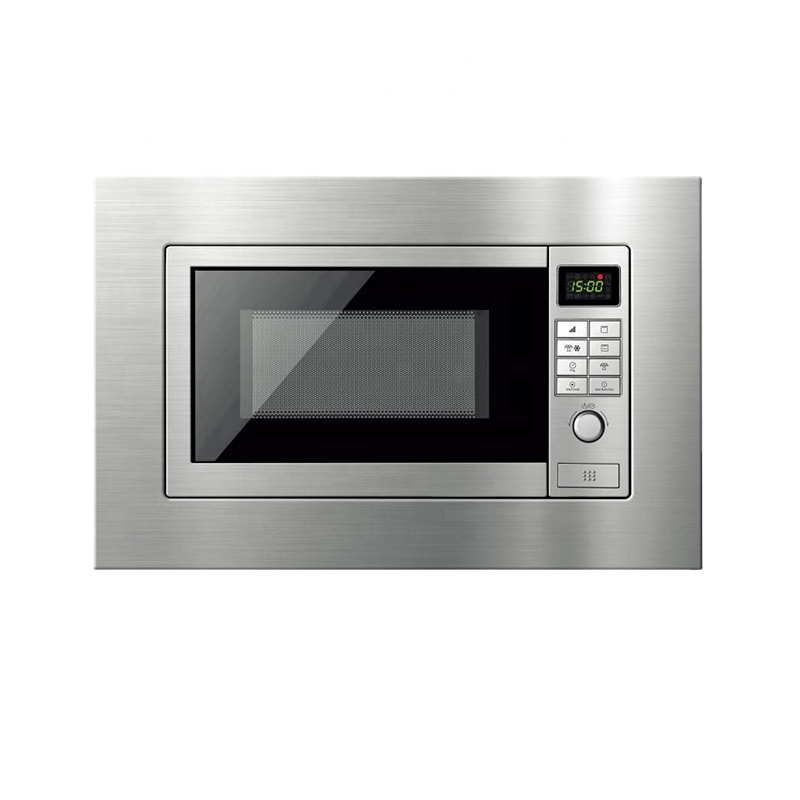 Встроенная Цифровая Электрическая микроволновая печь 20 л из нержавеющей стали с грилем