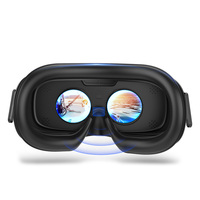Casque VR Tout-en-un VR Shinecon 4 Cœurs avec des Milliers de Jeux Steam VR et Contrôleurs Haptiques Linéaires à Large Fréquence