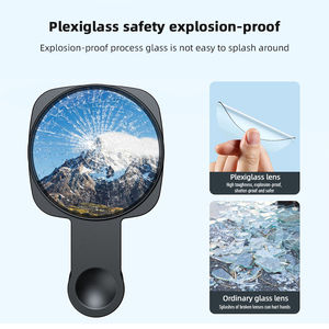 Kit de Clip de espejo para Selfie de lente de cámara de teléfono inteligente para IPhone <span class=keywords><strong>Samsung</strong></span> Smartphone Transmisión en vivo Foto Video Selfie Vlog Accesorios - Product Image 3