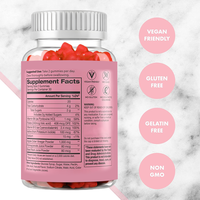 Complément alimentaire pour la perte de poids, gommes au vinaigre de cidre de pomme, pectine végétalienne naturelle Keto, 1000 mg, pour un ventre plat, marque privée OEM
