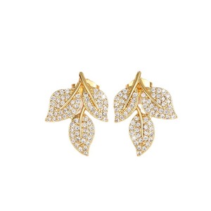 Orecchini a Perno a Forma di Foglia per Donne, Stile Floreale e Naturale, Accessori per Orecchie da Indossare Quotidianamente, per Outfit Casual e Regalo - Product Image 5