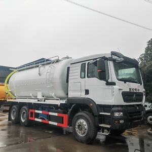 รถดูดสิ่งปฏิกูล HOWO 6X4 ความจุ 25,000 ลิตร 25 ลูกบาศก์เมตร รถดูดสิ่งปฏิกูล/รถดูดสูญญากาศแรงดันสูง รถดูดสิ่งปฏิกูลแบบพิเศษ กำลังลดราคา - Product Image 3