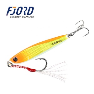FJORD Jig <span class=keywords><strong>Fishing</strong></span> Lure Metall Jig Köder Salzwasser 30g 40g 60g 65mm 74mm 79mm Slow Jig Lures Angeln
