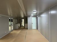 Rumah Kontainer Ekspansi 40ft, Villa Prefabrikasi dengan 3 Kamar Tidur, Dapur, Kamar Mandi, Rumah Mobile Lipat Siap Huni
