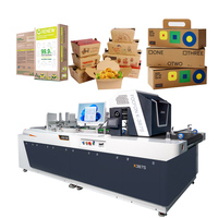 Impresora de Inyección de Tinta Foofon Nueva de Alta Calidad con 1 Año de Garantía para Impresión Automática de Vasos de Papel y Cartón Corrugado en una Sola Pasada