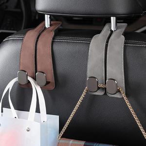 Gancho doble para respaldo de asiento de coche, gancho de gamuza personalizado para accesorios de vehículos, herramientas interiores para automóviles, colgador de gancho de Metal - Product Image 3