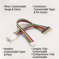 XH2.54 3 Pin Splitter Wiring Harness XH Female ke XH Female ke Kabel Konektor Dupont Male 2.54